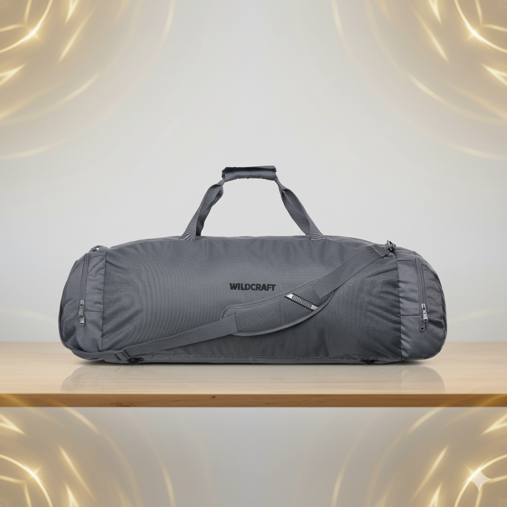 Wildcraft Duffle Bag, 53L Sleek Large l For Men&Women