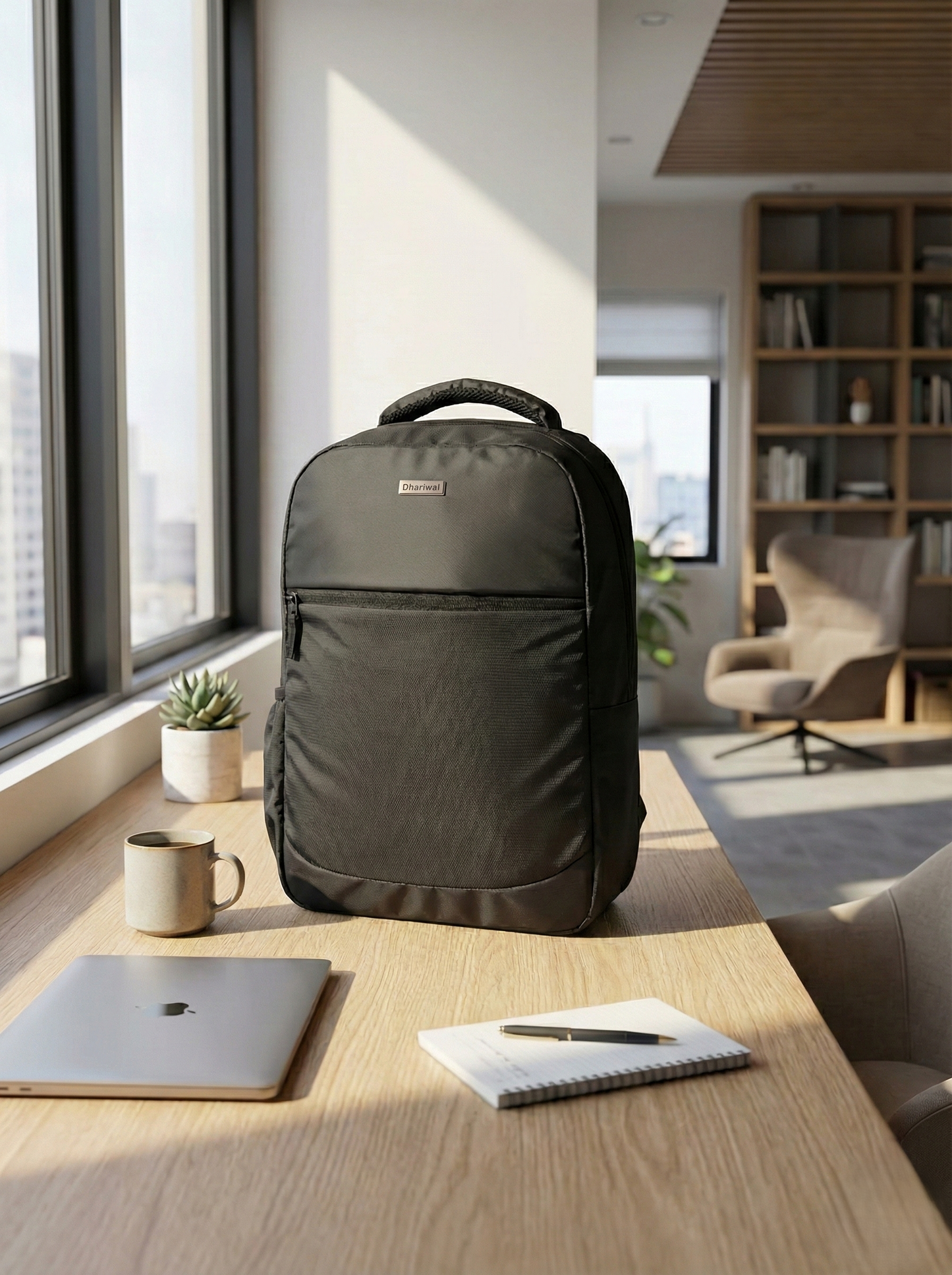 Dhariwal 30L LB-114 Unisex Backpack With Laptop Compartment | Strong & Lightweight