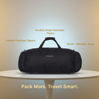 Wildcraft Duffle Bag, 45L Sleek Large Bag For Men&Women