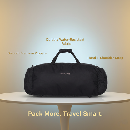 Wildcraft Duffle Bag, 45Lit Large Capacity, Large Capacity, Unisex Travel|Sports |Gym Bag