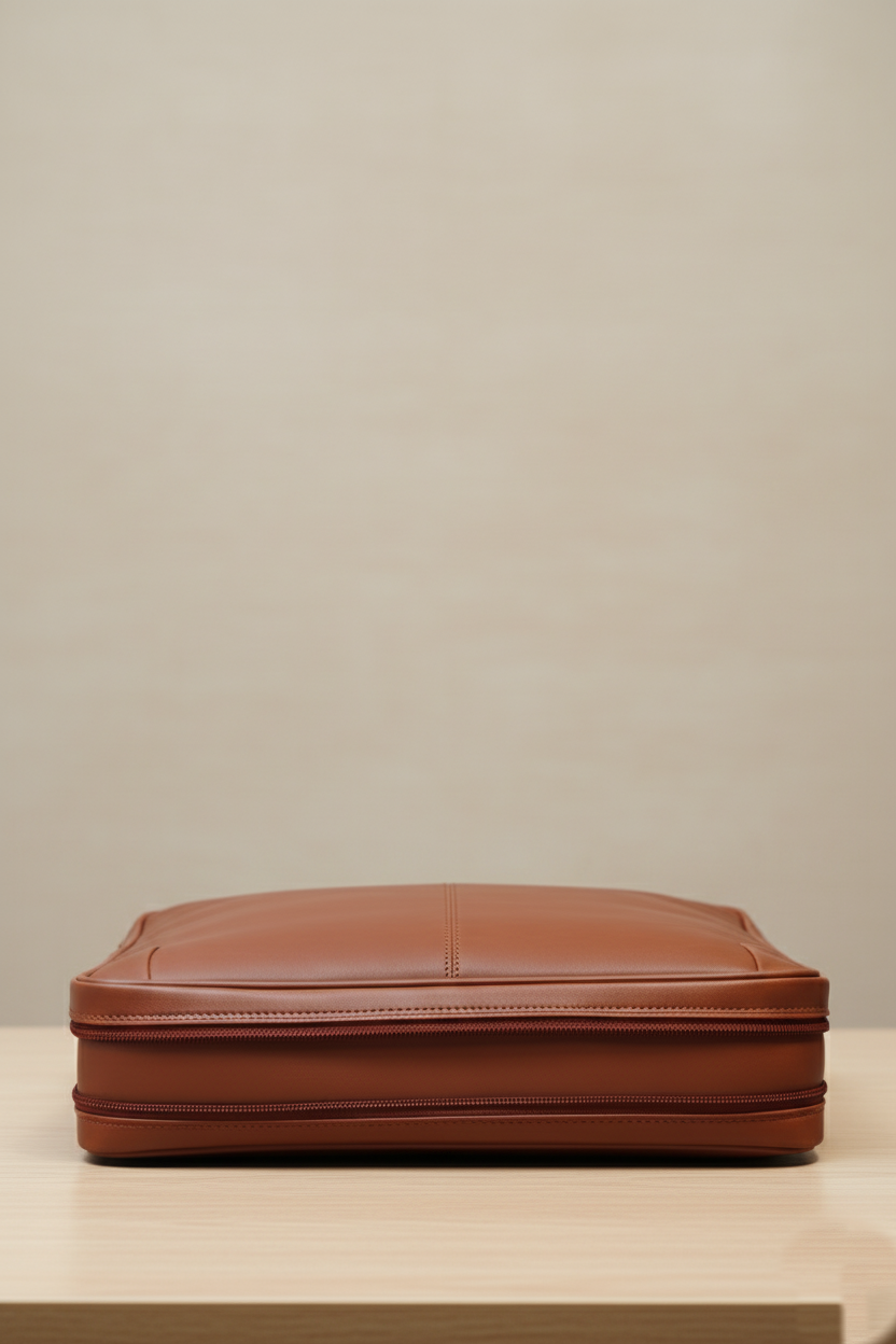 Dhariwal EB-621 Executive Leather Laptop Bag Men & Women  – Classic Brown Elegance