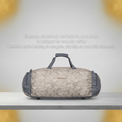 Wildcraft Duffle Bag, 45Lit Large Capacity, Large Capacity, Unisex Travel|Sports |Gym Bag
