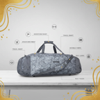 Wildcraft Duffle Bag, 53L Sleek Large l For Men&Women