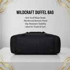 Wildcraft Duffle Bag, 53L Sleek Large l For Men&Women