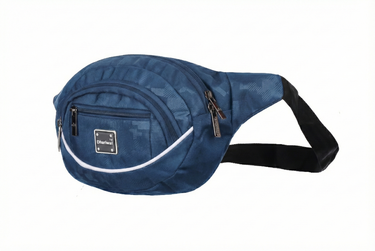 धारीवाल वेस्ट पैक ट्रैवल हैंडी हाइकिंग जिप पाउच डॉक्यूमेंट मनी फोन बेल्ट स्पोर्ट बैग बम बैग पुरुषों और महिलाओं के लिए पॉलिएस्टर WP-1202