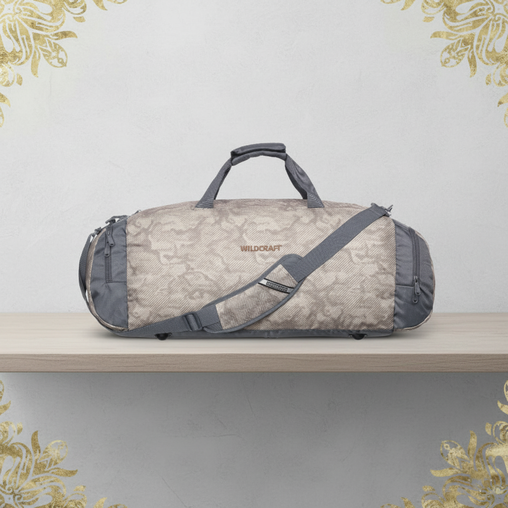 Wildcraft Duffle Bag, 45Lit Large Capacity, Large Capacity, Unisex Travel|Sports |Gym Bag