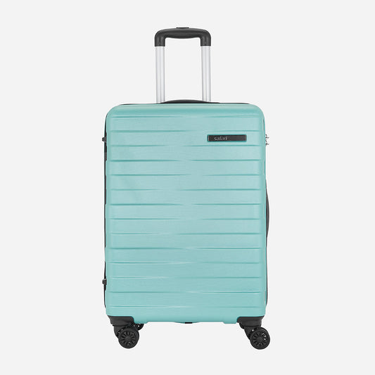 Safari Mint Hard Luggage Suitcase