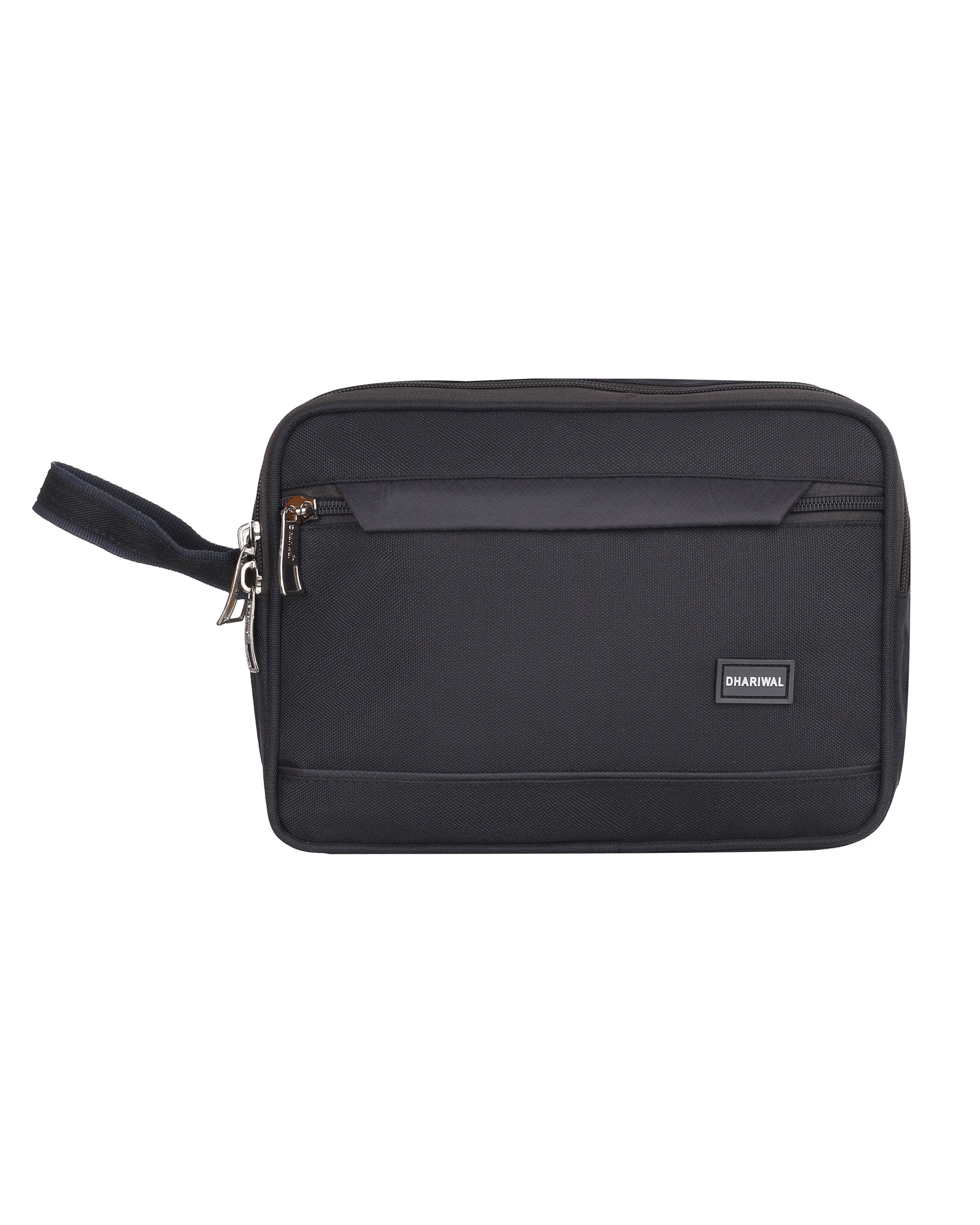 Dhariwal Cash Pouch for Cash, Keys, Shaving Kit, Cosmetics, Gadgets - MEDIUM (SHK-1103)