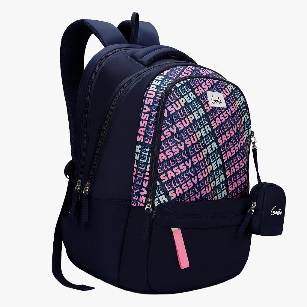Genie Sass 19 Inch Maximum Volume Laptop Backpack With Rain Cover
