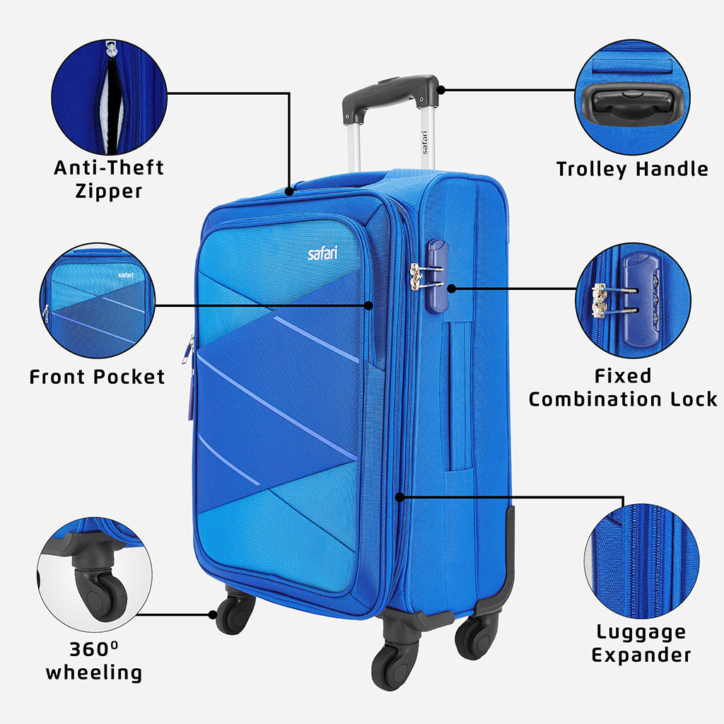 Overview: Safari trolly bag Unboxing || Safari cabin Luggage (57cm) Star 55  4W' BLACK #safaricabin - YouTube