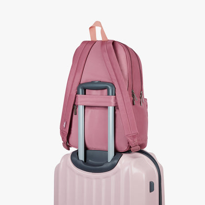 Lola 21L Pink College Backpack With Laptop Sleeve