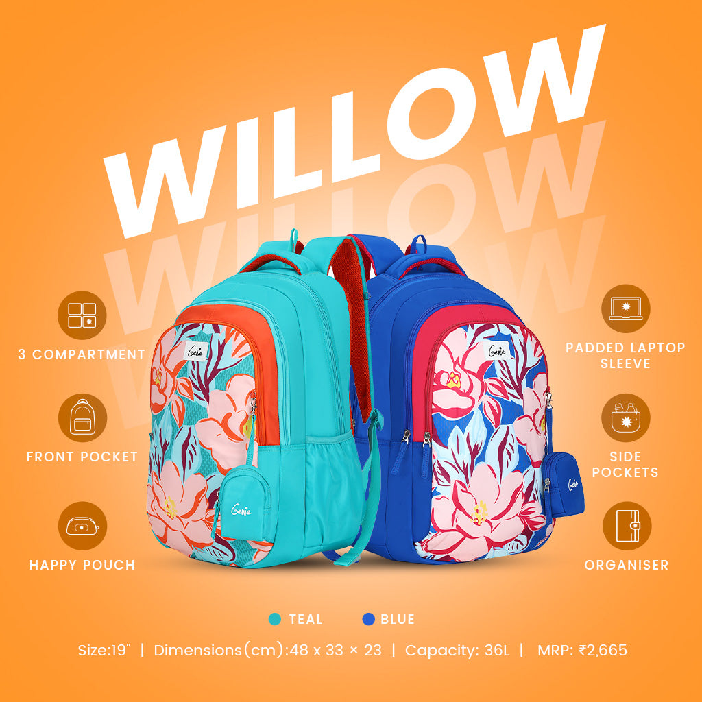 Genie Willow 19 Inch Backpack
