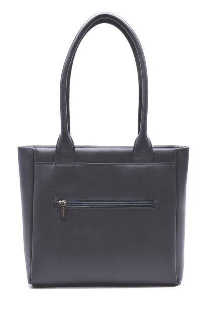 Dhariwal LAB-9916 Women’s Tote Handbag | 3 Main Compartments, 1 Side Zipper & Twin Handles | Premium PU Leather Bag