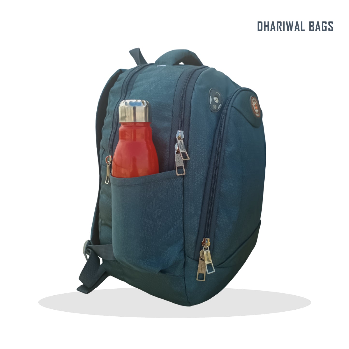 Dhariwal 27L BP-208 Unisex Backpack| Strong & Lightweight | Laptop compartment