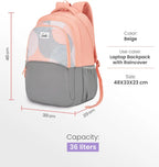 Genie Camoflow  Laptop And Rain cover Backpack -36 L