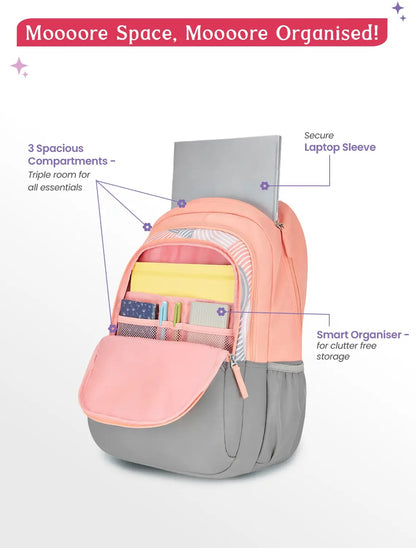 Genie Camoflow  Laptop And Rain cover Backpack -36 L