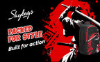 Skybags KYRO 02 SCBP KATANA RED BLACK-36L