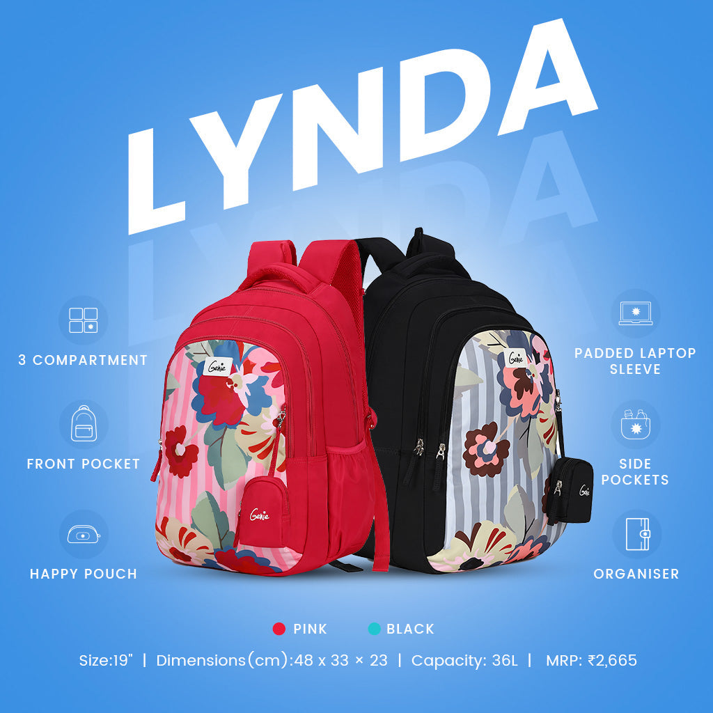 Genie Lynda 19 Inch Backpack