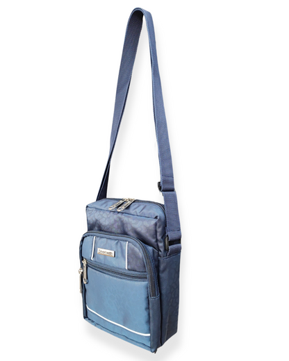 Dhariwal Multipocket Railway TTE Nylon Sling Cross Body Messenger Bag for Men Women Sling Bag SLB-1303