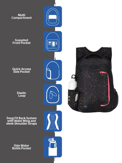 Wildcraft WIKI Girl 4 30.5L Backpack with Sleeve Separator (12984)