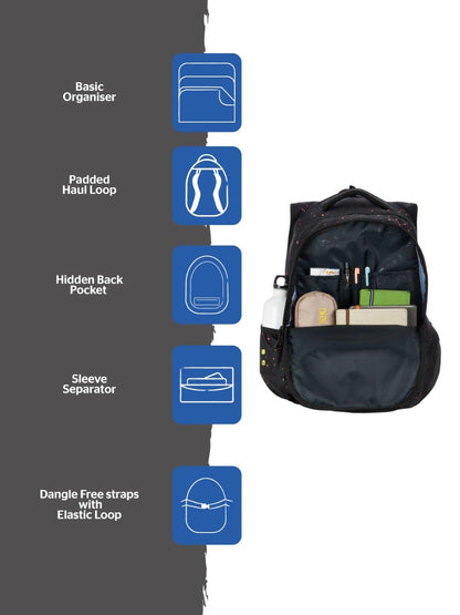 Wildcraft WIKI Girl 4 30.5L Backpack with Sleeve Separator (12984)