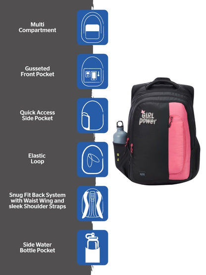 Wildcraft WIKI Girl 4 30.5L Backpack with Sleeve Separator (12984)