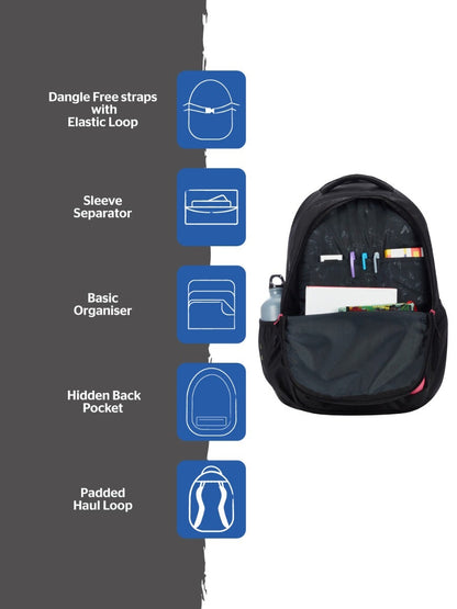 Wildcraft WIKI Girl 4 30.5L Backpack with Sleeve Separator (12984)