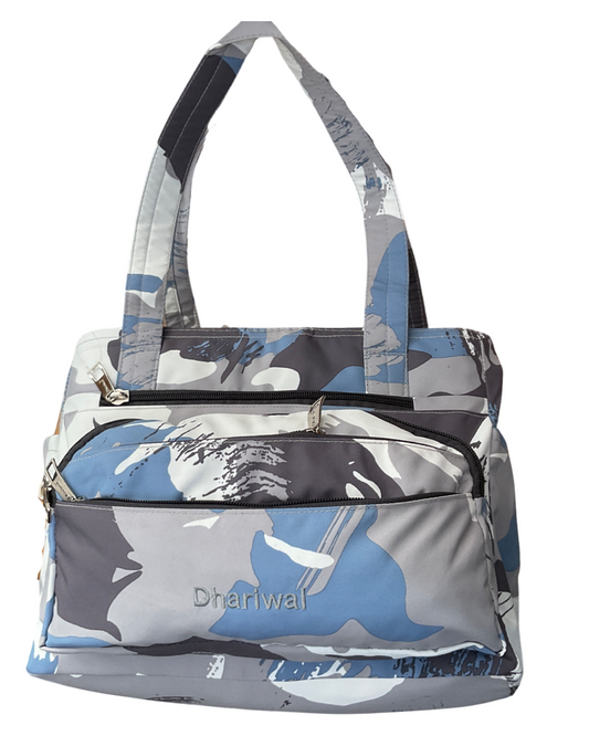 Dhariwal Multi Compartment Twin Handle Ladies Shopping Handbag LAD-8801