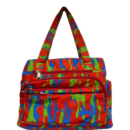 Dhariwal Multi Compartment Twin Handle Ladies Shopping Handbag LAD-8801