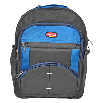 Dhariwal 26L Water Resistant Dual Compartment Matty School Bag School Bag SCB-305 Class 1 to 4 School Bags Dhariwal Grey 