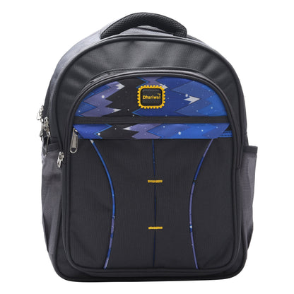 Dhariwal 33L Water Resistant Dual Compartment Matty School Bag SCB-301 Class 4 to 12 School Bags Dhariwal Grey 