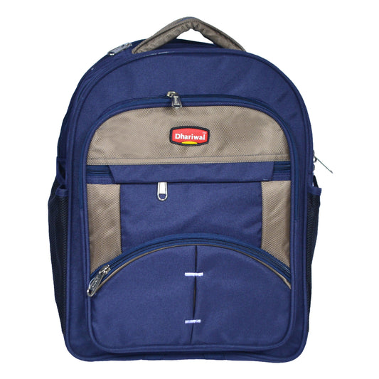 Dhariwal 34L Water Resistant Dual Compartment Matty School Bag School Bag SCB-310 Class 4 to 12 School Bags Dhariwal Blue 