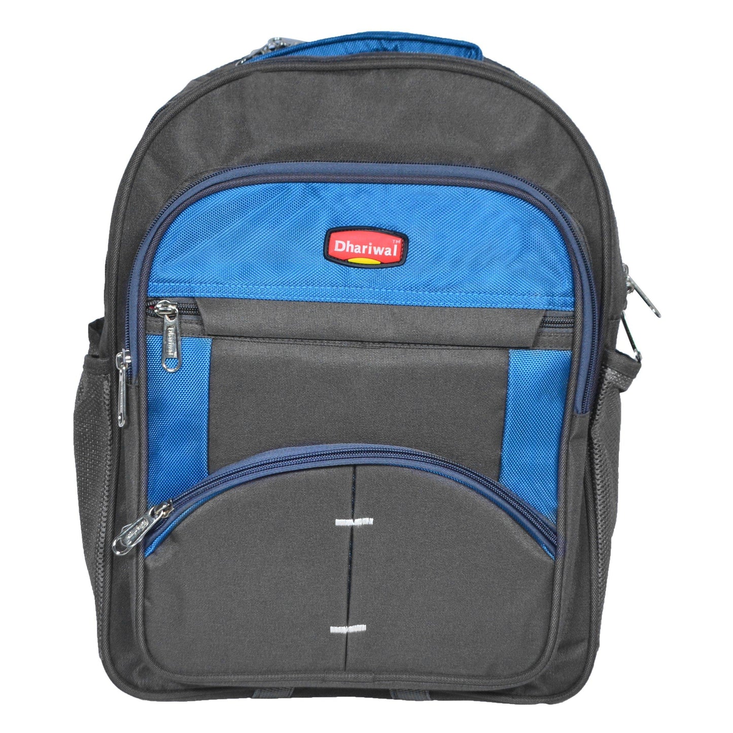 Dhariwal 34L Water Resistant Dual Compartment Matty School Bag School Bag SCB-310 Class 4 to 12 School Bags Dhariwal Grey 