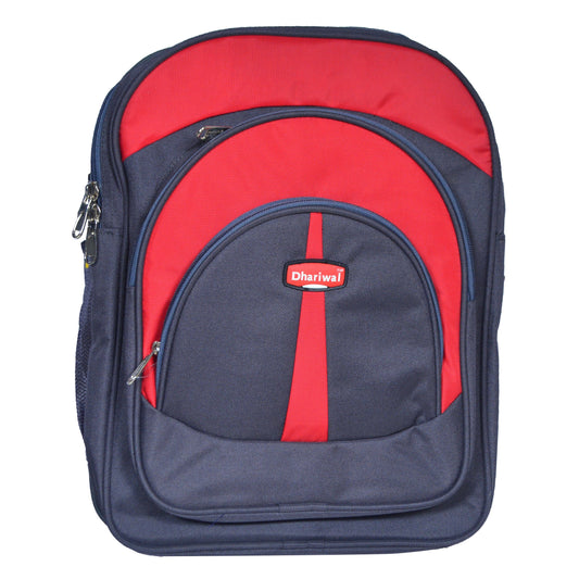 Dhariwal 38L Water Resistant Triple Compartment Matty School Bag SCB-302 Class 4 to 12 School Bags Dhariwal Grey 