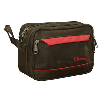 Dhariwal Cash Pouch for Cash, Keys, Shaving Kit, Cosmetics, Gadgets - SMALL Cash Bags Mohanlal Jain (Dhariwal Bags) 