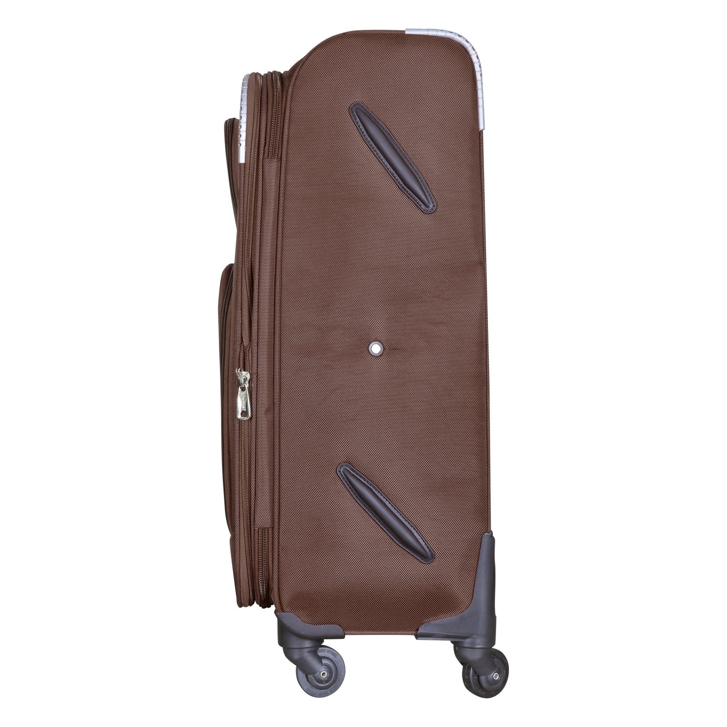 Dhariwal Expandable 4W Soft Sided Check-in Trolley Suitcase 24 inch/70 cms 86L SC-808 Suitcases Mohanlal Jain (Dhariwal Bags) 