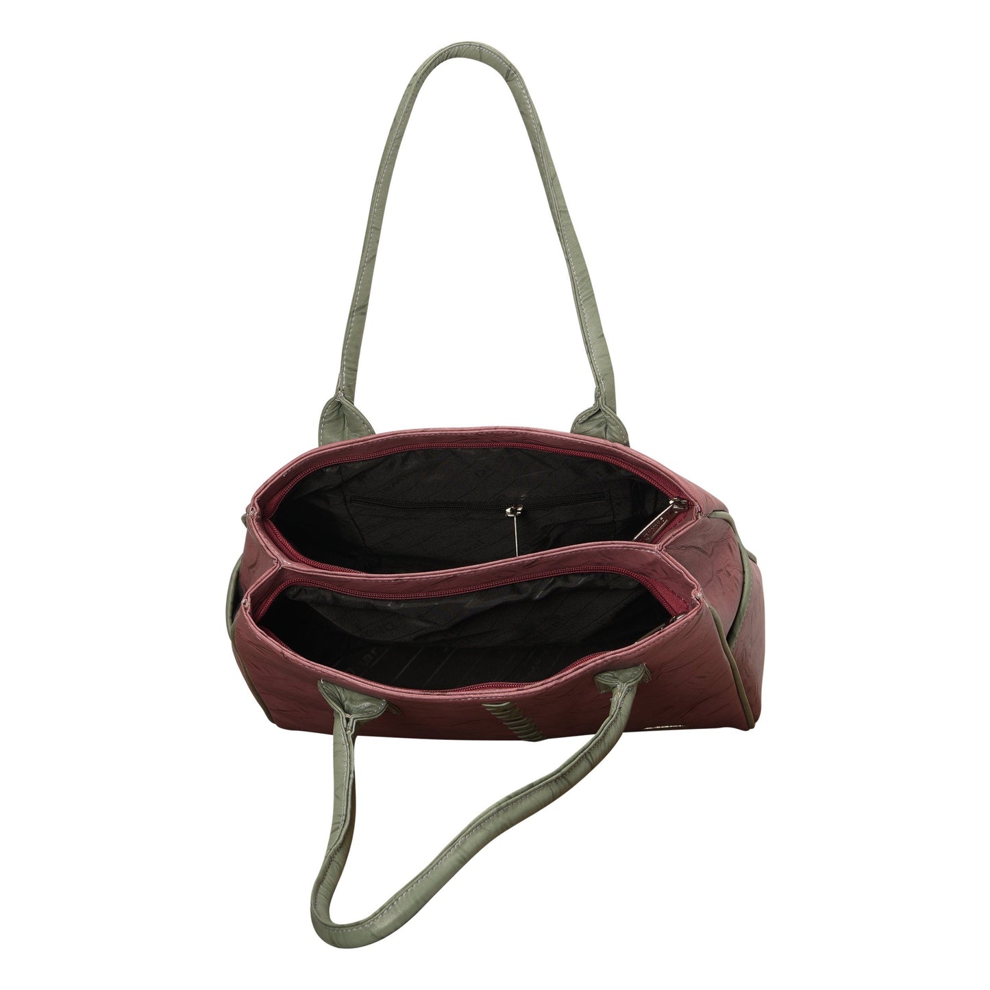 Dhariwal Foam Twin Handle Pink Ladies Handbag for Casual, Outdoor, Party, Kitty, Travel, College, Office, Shopping & Gifting Mohanlal Jain (Dhariwal Bags) 