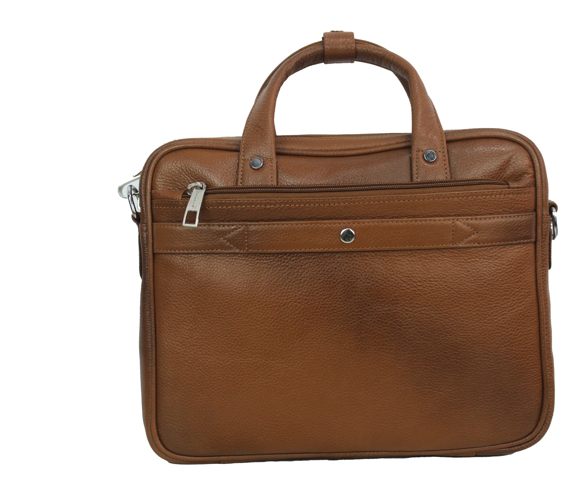 Dhariwal Genuine Leather Laptop Bag File Messenger Bag with Strap upto 13 Inch | Laptop Bag for Men EB-612 Executive Bags Dhariwal 