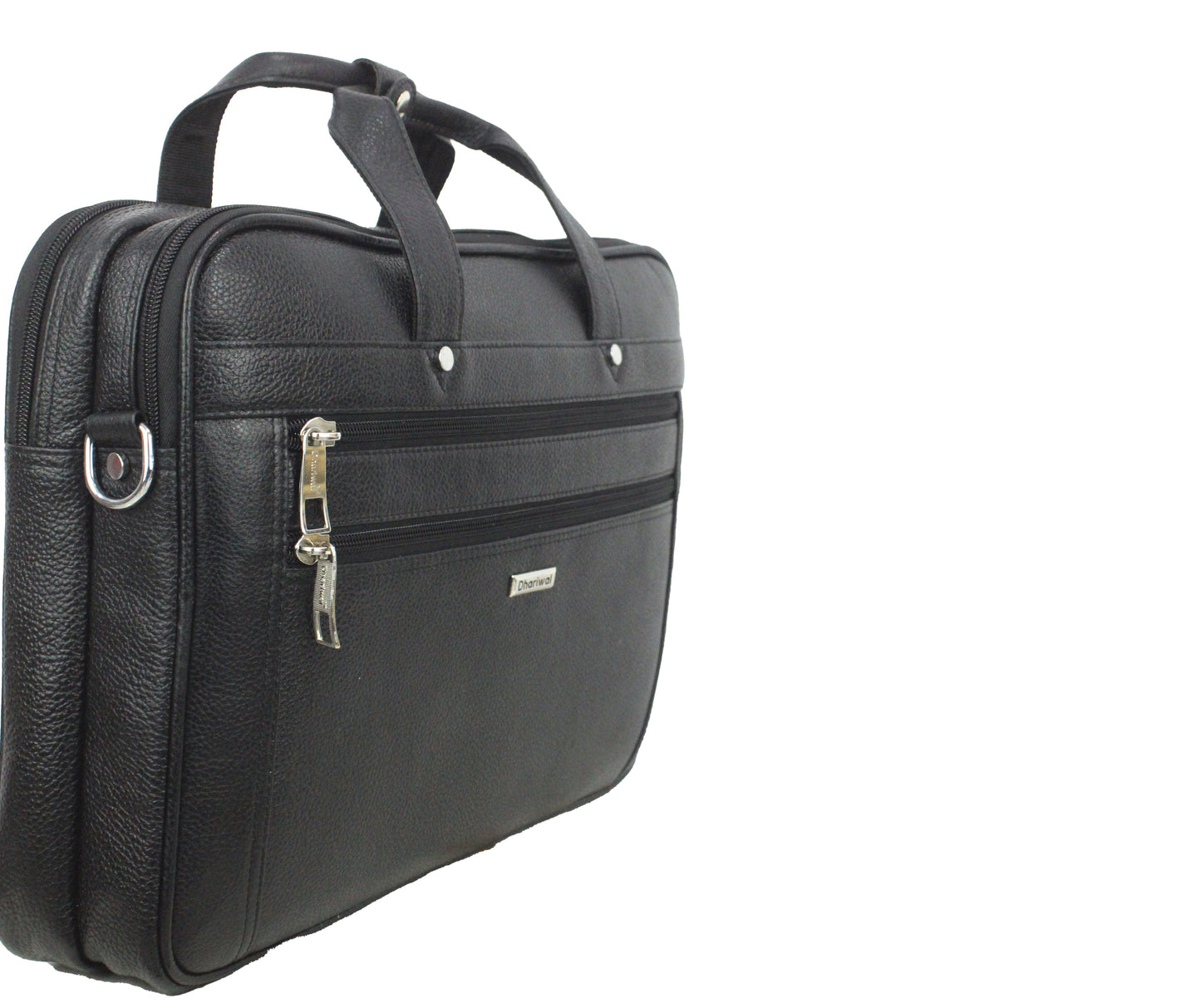 Dhariwal Genuine Leather Laptop Bag File Messenger Bag with Strap upto 15 Inch | Laptop Bag for Men EB-614 Executive Bags Dhariwal Bags 
