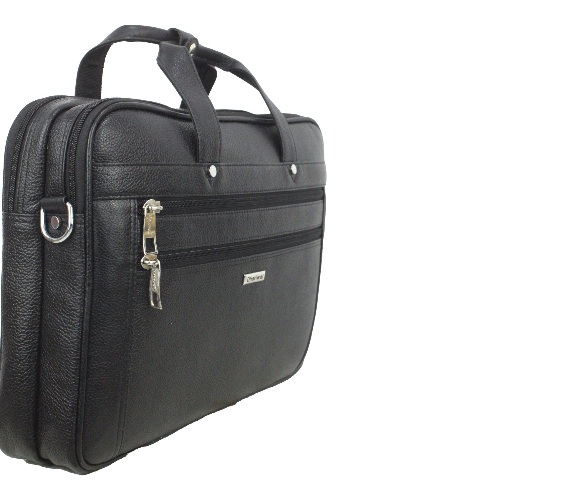 Dhariwal Genuine Leather Laptop Bag File Messenger Bag with Strap upto 15 Inch | Laptop Bag for Men EB-614 Executive Bags Dhariwal Bags 