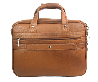 Dhariwal Genuine Leather Laptop Bag File Messenger Bag with Strap upto 15 Inch | Laptop Bag for Men EB-615 Executive Bags Dhariwal 