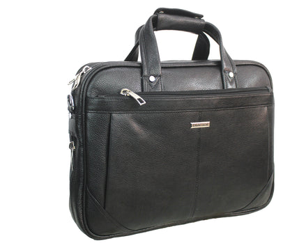 Dhariwal Genuine Leather Laptop Bag File Messenger Bag with Strap upto 15 Inch | Laptop Bag for Men EB-615 Executive Bags Dhariwal 