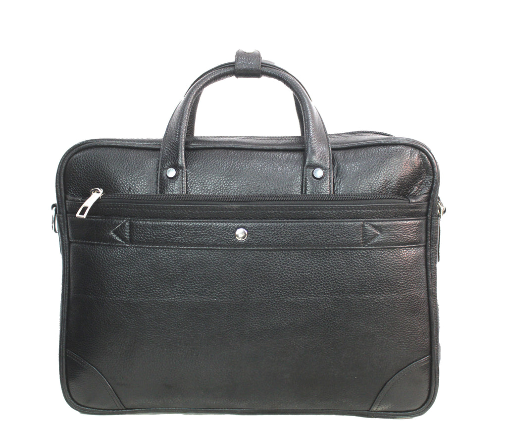Dhariwal Genuine Leather Laptop Bag File Messenger Bag with Strap upto 16 Inch | Laptop Bag for Men EB-613 Executive Bags Dhariwal 
