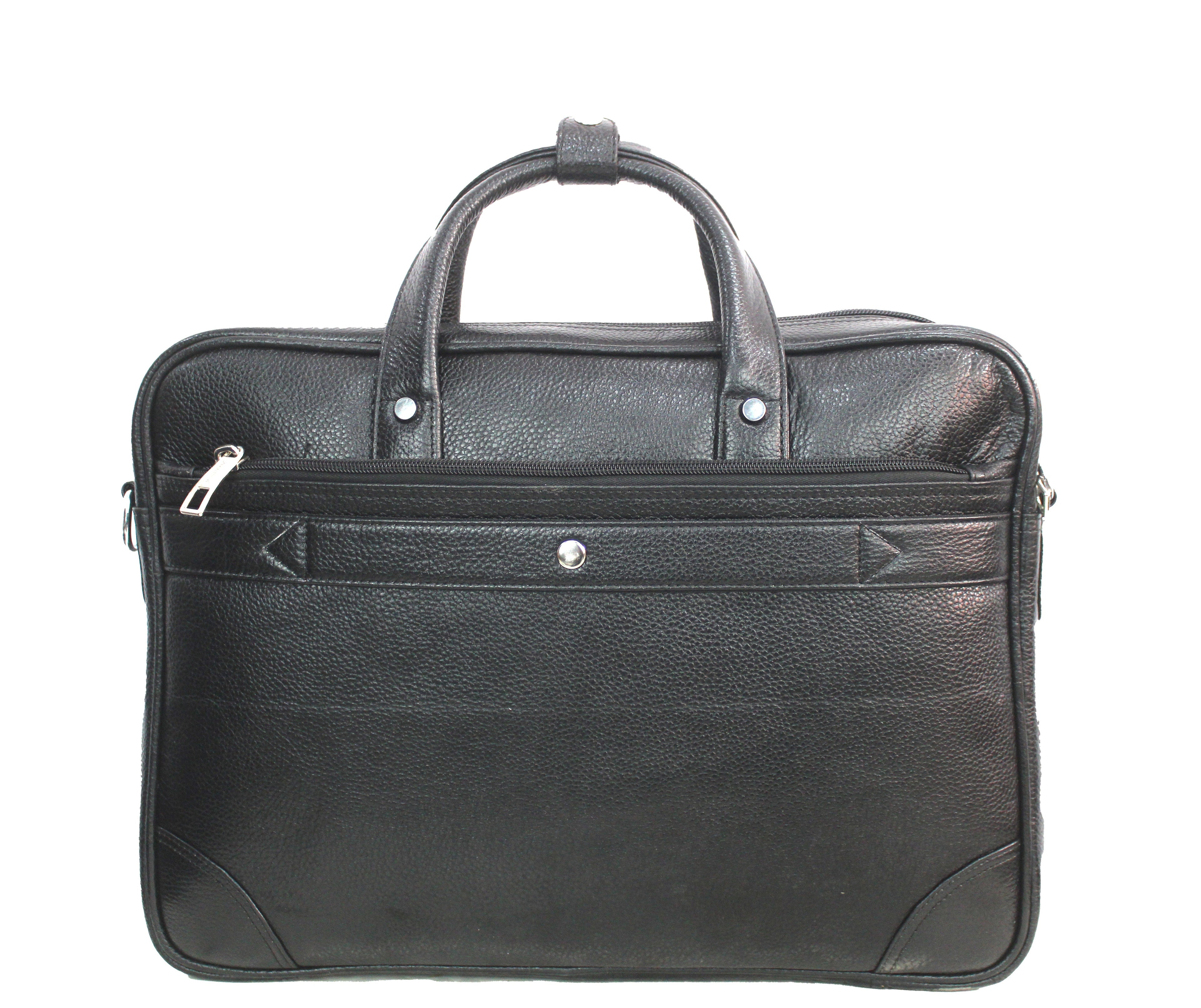 Dhariwal Genuine Leather Laptop Bag File Messenger Bag with Strap upto 16 Inch | Laptop Bag for Men EB-613 Executive Bags Dhariwal 