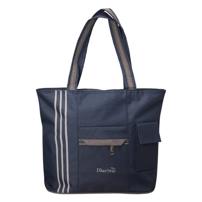 Dhariwal Matty Twin Handle Ladies Shopping Bag, Vanity Bag for Carriage, Travel, Casual,Outdoor Shopping Bags Mohanlal Jain (Dhariwal Bags) 
