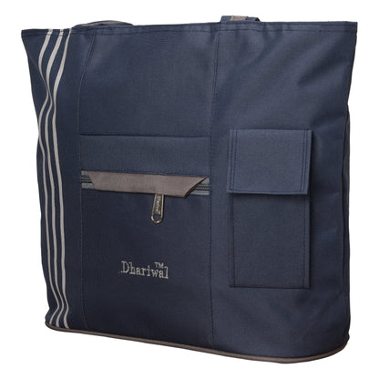 Dhariwal Matty Twin Handle Ladies Shopping Bag, Vanity Bag for Carriage, Travel, Casual,Outdoor Shopping Bags Mohanlal Jain (Dhariwal Bags) 