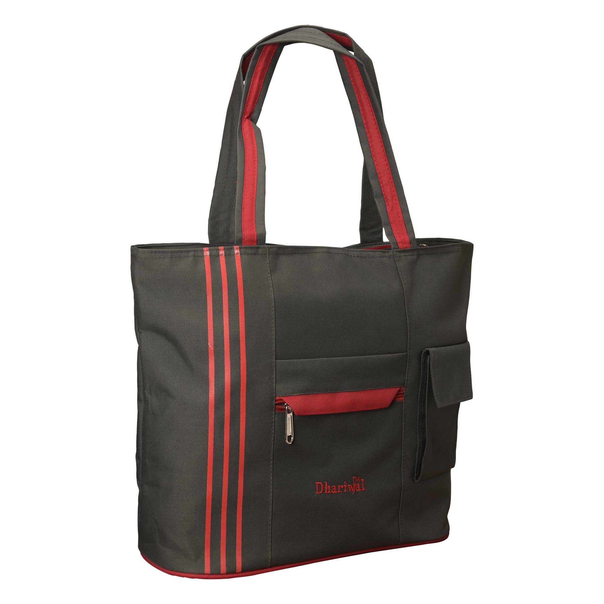 Dhariwal Matty Twin Handle Ladies Shopping Bag, Vanity Bag for Carriage, Travel, Casual,Outdoor Shopping Bags Mohanlal Jain (Dhariwal Bags) 