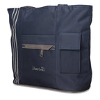 Dhariwal Matty Twin Handle Ladies Shopping Bag, Vanity Bag for Carriage, Travel, Casual,Outdoor Shopping Bags Mohanlal Jain (Dhariwal Bags) Blue 