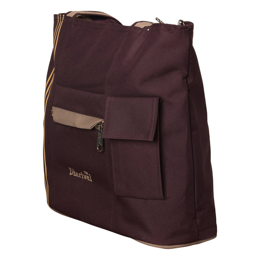 Dhariwal Matty Twin Handle Ladies Shopping Bag, Vanity Bag for Carriage, Travel, Casual,Outdoor Shopping Bags Mohanlal Jain (Dhariwal Bags) Purple 