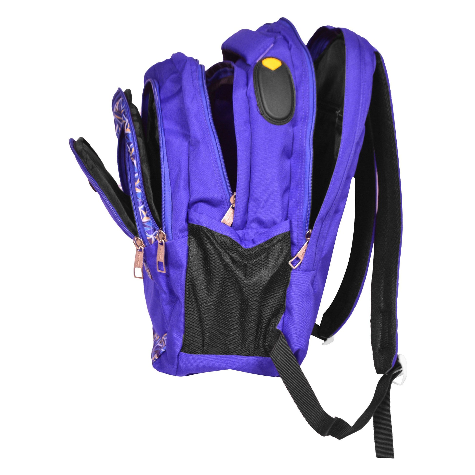 Dhariwal Multi Color Dual Compartment Unisex Printed School BackPack 39L BP-203 School Bags Dhariwal 